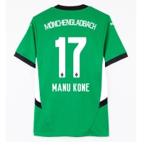 Stroje piłkarskie Borussia Monchengladbach Manu Kone #17 Koszulka Wyjazdowej 2024-25 Krótki Rękaw